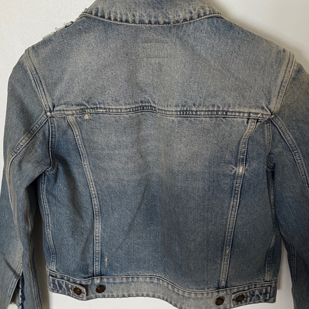 Saint Laurent Blue Jean Jacket - Picture 9 of 16